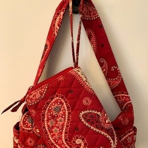 Vera Bradley bag with matching wristlet